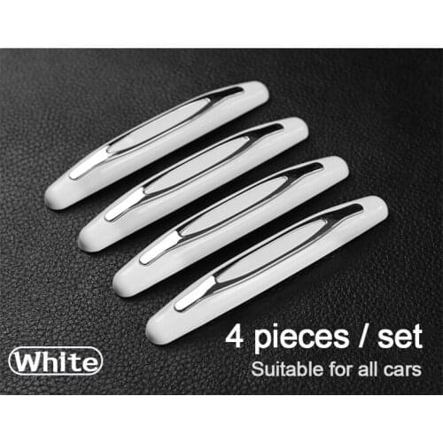 4pcs Door Edge Guard Strip Anti Collision Scratch Protector Car Styling Moulding Accessories For Truck SUV Jeep Camper Caravan
