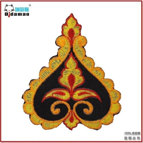 40pcs/Lot Embroidery Patches Letters Clothing Decoration Accessories Weird Stuff Diy Iron Heat Transfer Applique