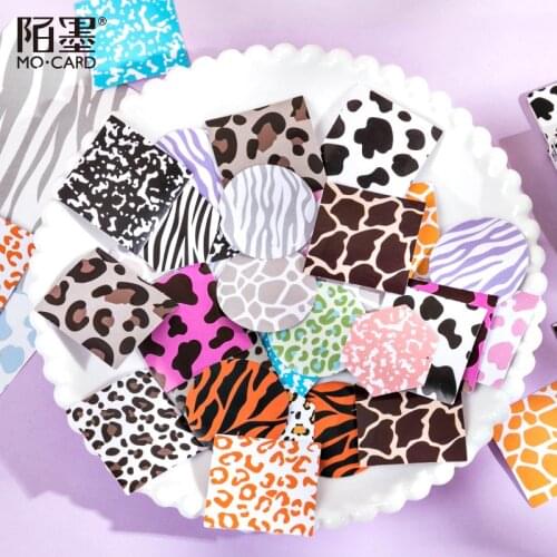 46 pcs/box Cute animals daily Kawaii Decoration Stickers Planner Scrapbooking Stationery Korean Diary Stickers