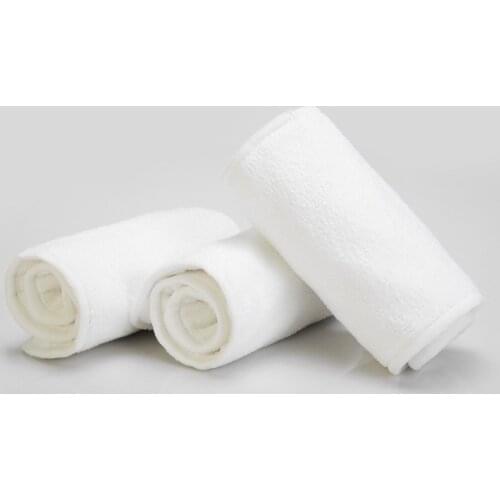 Naughty Baby Microfiber Inserts 50pcs 3 Layers Washable 100% microfiber Baby Cloth Diaper Nappies inserts Free Shipping