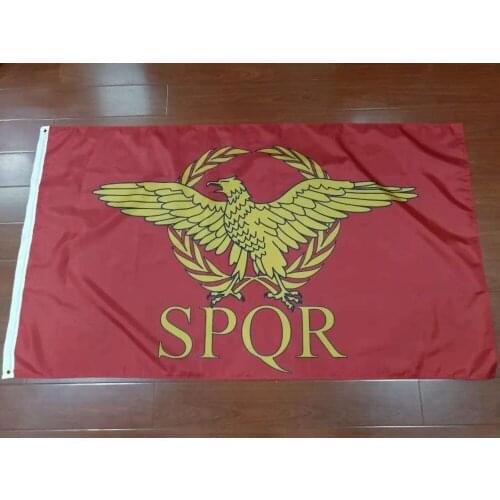 90*150cm SPQR Roman Empire Senate and People of Rome Flag