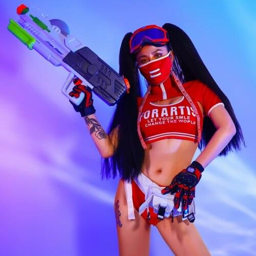 Jazz Dance Costumes For Women Sexy Bikini Sets Nightclub Bar Dj Ds Gogo Dance Costumes Pole Dance Clothing Stage Outfits DN7650