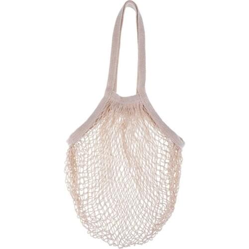 Reusable Mesh Fruit Vegetable Bags Washable Eco-Friendly Bags Home Kitchen Storage Pouch Net Bag Portable Shopping Pouch