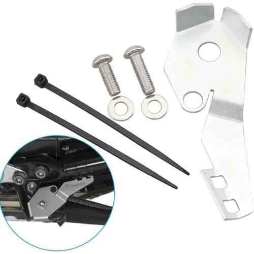 Motorcycle Silver Sidestand Guard For BMW R1200GS LC R1200GS Adventure 2014 -2017 Side Stand Switch Protector Cover