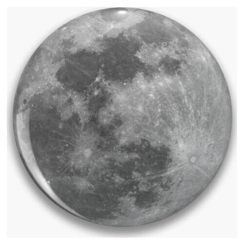 Moon Soft Button Pin Cute Hat Creative Decor Cartoon Fashion Gift Jewelry Women Brooch Clothes Metal Badge Lapel Pin Funny