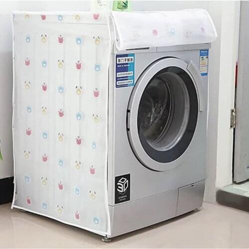 Transparent Waterproof Washing Machine Cover Household Automatic wave wheel drum Dust Cover Washing machine set factory direct