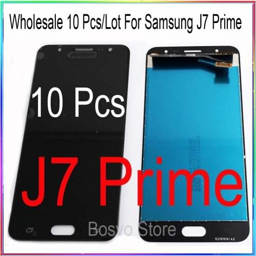 Wholesale 10 pcs/lot For Samsung j7 prime lcd display screen with touch digitizer assembly G610 G610F G610M