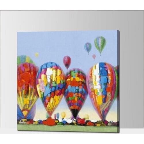 Hand painted canvas oil paintings landscape Bloom style oil paintings wall Art for home decor oil painting customized