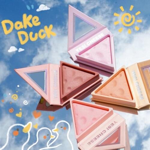 Face Blusher Powder Cheek Nourishing Brightening Complexion Blush Palette Long-lasting Oil-control Facial Beauty Makeup