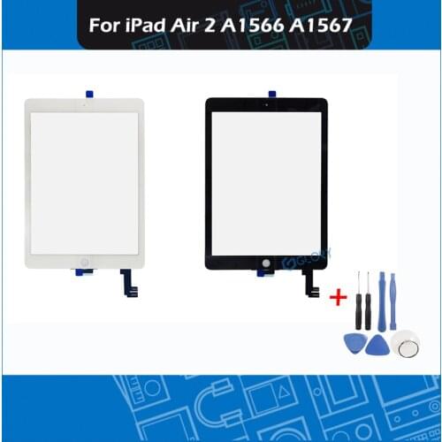 Brand New A1566 A1567 Touch Screen For iPad Air 2 9.7" Touchscreen Digitizer Outer Panel Front Glass Replacement