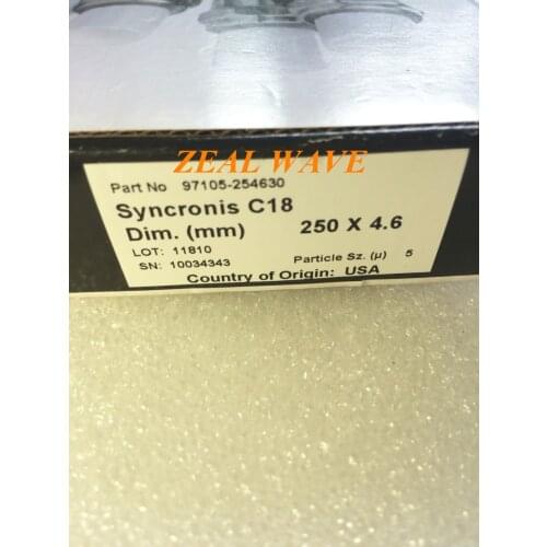THERMO LC Column 97105-254630 Syncronis C18 250 x 4.6 Thermo