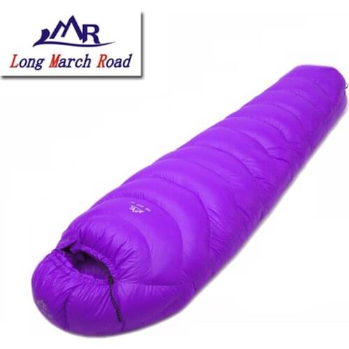 LMR 2500G Goose Down Filling Outdoor Camping Splicing Mummy Ultra-Light Sleeping Bag