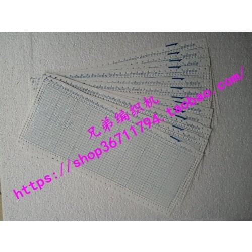 10pcs Brother spare parts Home Knitting Machine Accessories Premium Thick Blank Card