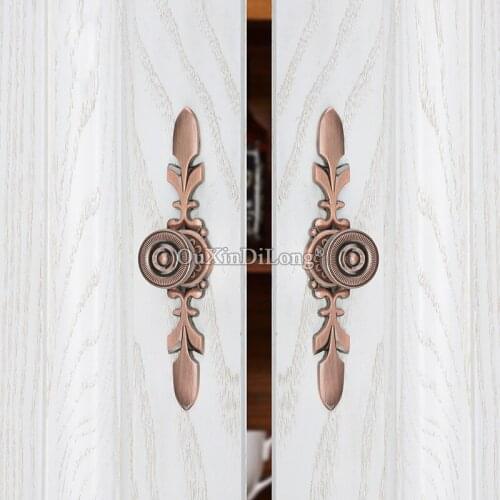 Retro 20PCS European Antique Kitchen Cabinet Door Handles Cupboard Wardrobe Drawer Cabinet Pull Handles&Knobs Furniture Hardware