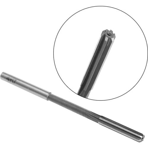 4mm HSS Straight Shank Chucking Reamer Machine Reamer Milling Cutter Tool