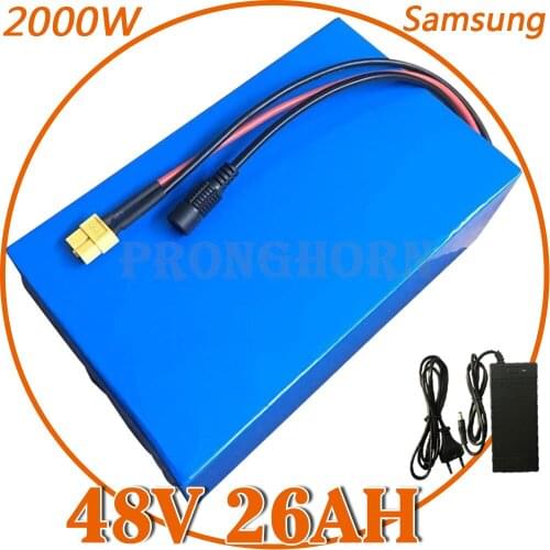 48V Battery 48V 25Ah 22Ah 20Ah Ebike Battery 48V 25Ah Lithium ion Battery 1000W 2000W 48V 26Ah Electric Bicycle Scooter Battery