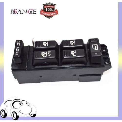 ISANCE LH Electric Power Window Master Switch For GMC Cadillac Chevrolet Avalanche Silverado Suburban 15062650 15720127 901-090