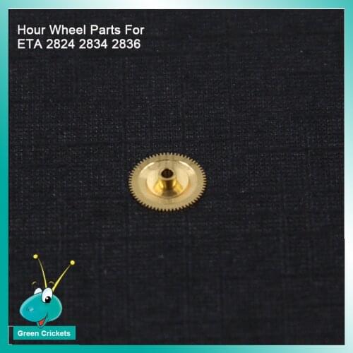 Wholesale 2pcs/lot ETA Watch Movement Parts Hour Wheel for ETA 2824 2834 2836 2846 Watch movment replacement Hour wheel parts