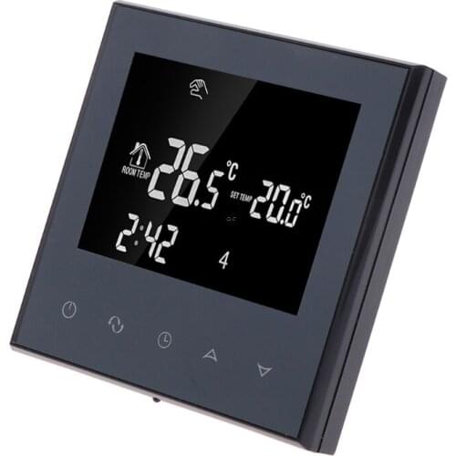 Thermoregulator Touch Screen Heating Thermostat for Warm Floor -Water- Electric Heating System Thermostat