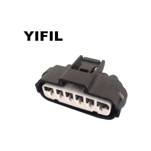 1/5/10/20/50/100pcs/lot 6 Pin/Way Female Throttle Pedal Connector Plug Housing For Toyota Prado Mitsubishi TPS MAF 90980-11858