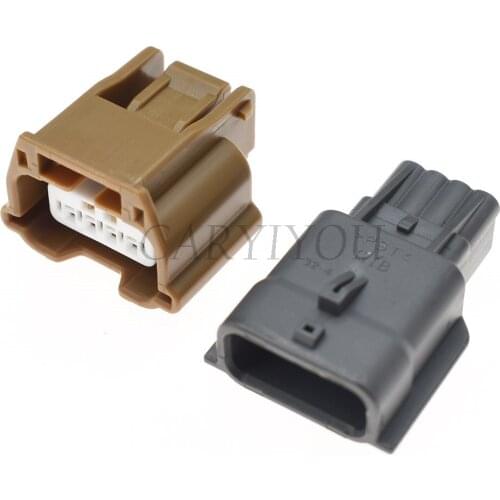 1Set 4 Pin Way Subaru Collision Sensor Plug Automobile Solenoid Valve Connector Male Female Socket For Nissan Car