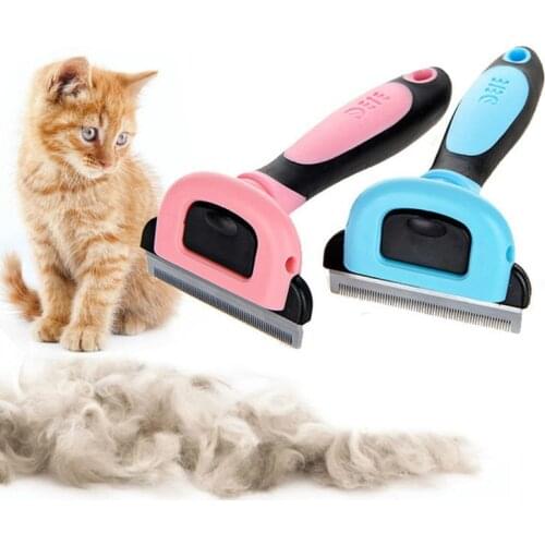 3 Size Pet Dog Cat Removal Hair Comb Brush Clipper Cat Grooming Accessories Hair Deshedding Remover Brush For Dog Cat Kitten