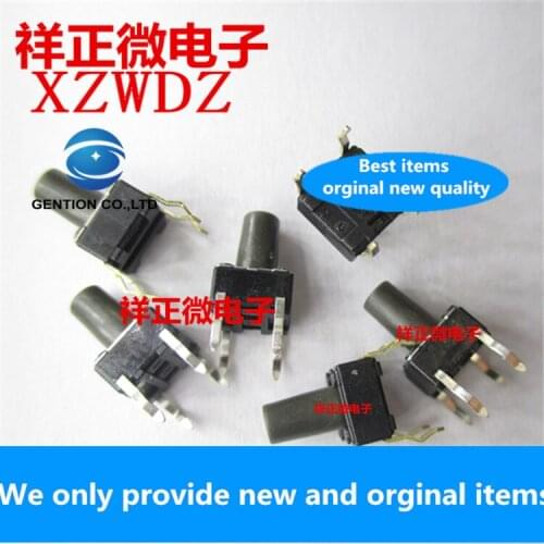 30pcs 100% orginal New for ALPS 6x6x9.5 tact switch SKHHAPA010 gray button button straight into 4 feet four feet