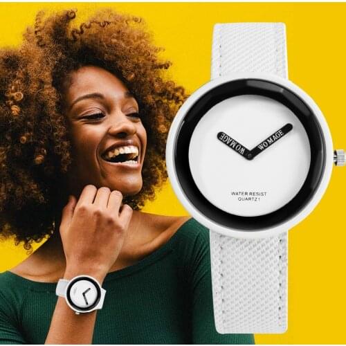 Hot Sale Fashion Womens Watches Leather Ladies Watch Women Young Girl Simple Clock reloj mujer relogio feminino