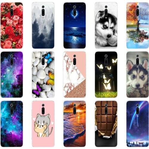 Case For Xiaomi Redmi Mi 9T Case Soft Silicon Phone Back Cover Case For Xiaomi Mi 9T PRO Protective Back Coque
