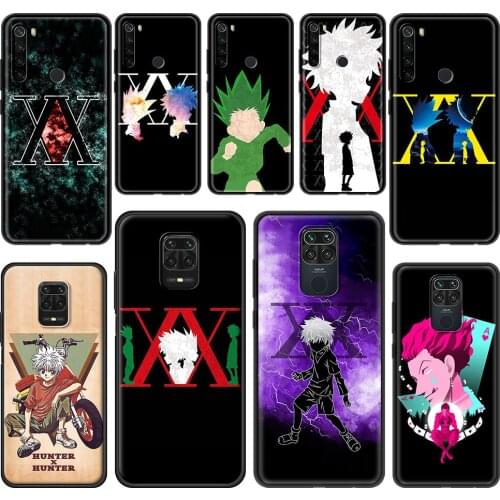 Hunter X Hunter LOGO Silicone Phone Case For Redmi Note 9 9S 8 Pro 10 5G 9C 7 8 9A 8T K40 7A 8A 9T 6A Cover Fundas Coque