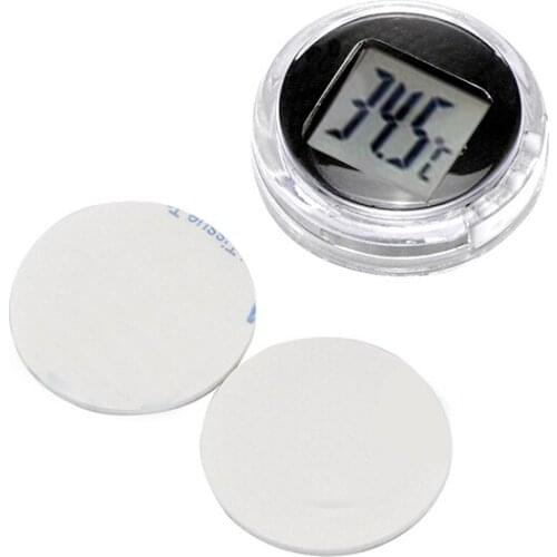 Digital Thermometer Celsius Waterproof Stick-On Mini Motorcycle Motorbike Mount Digital Thermometer Moto Accessories