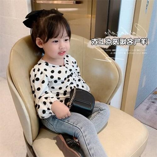 Girls Babys Coat Blouse Coat Jacket Outwear 2021 Dots Spring Summer Overcoat Top Cardigan Party Outdoor Beach Childrens Clothi