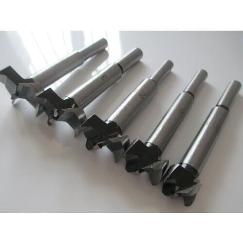 Fixmee 5pc/lot Hand Tools New Forstner Auger Drill Bit Woodworking Hole Saw Wooden Wood Cutter Dia 15 20 25 30 35mm