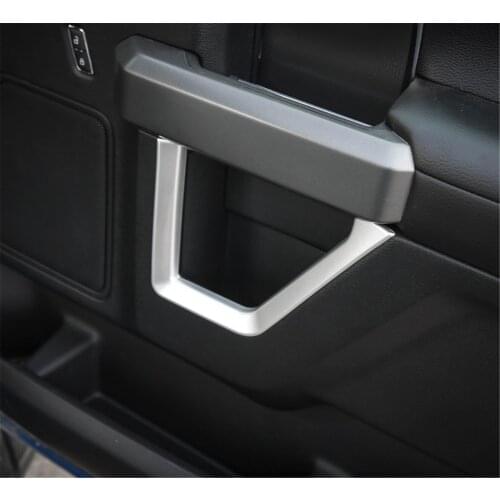 Interior Decorative Car Door Handle Frame Cover Trim Sticker for Ford F150 2015+ Stylish Car Accessories Decoration Brand New
