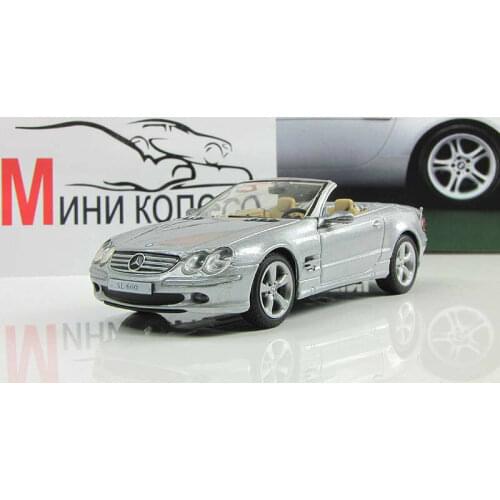 1/43 BENAZ SL600 Roadster Diecast Collection of Simulation Alloy Car Model Children Toys