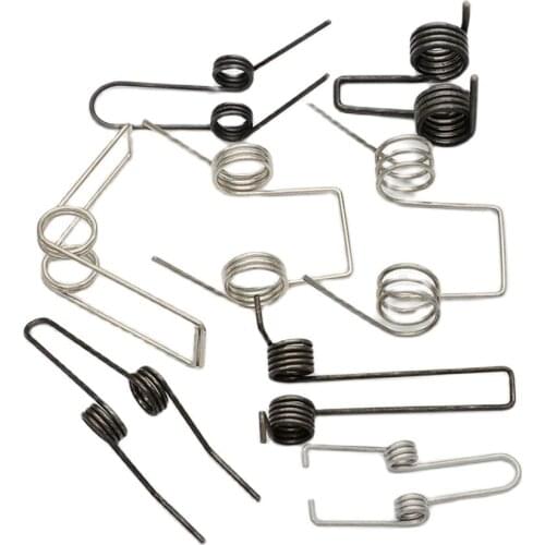 2pcs Multifunctional torsion spring steel double torsion springs 2mm wire diameter DIY NEW wholesale price