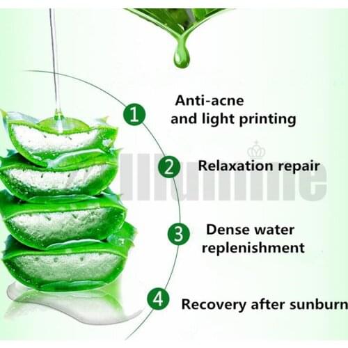 Aloe Vera Modeling Peel Off Soft Film Mask Powder Moisturizing Relaxing Rehabilitating Acne-free Printing