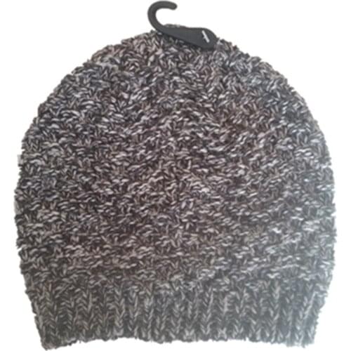 Cartoon Plush Cotton wool knitting Solid color Black color plush Winter Warm hat man Lady Soft Windproof Cap Beanies hats