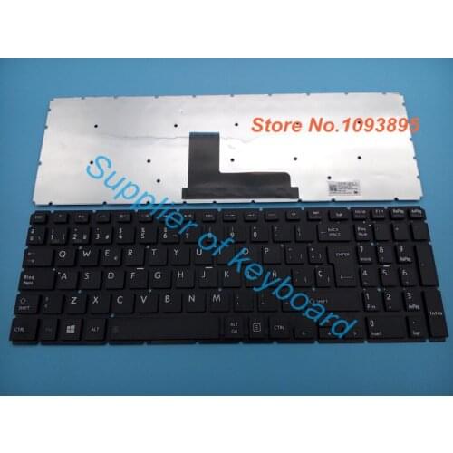 NEW Spanish/Latin keyboard For Toshiba Satellite L50-B L50D-B L50D-B-14H L50T-B Black laptop Spanish keyboard