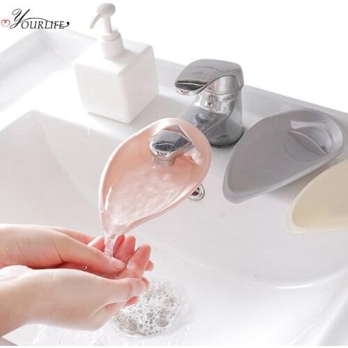 OYOURLIFE Portable Sink Faucet Extender Childrens Hand-washing Auxiliary ExtensionKitchen Bathroom Water Tap Water Saver