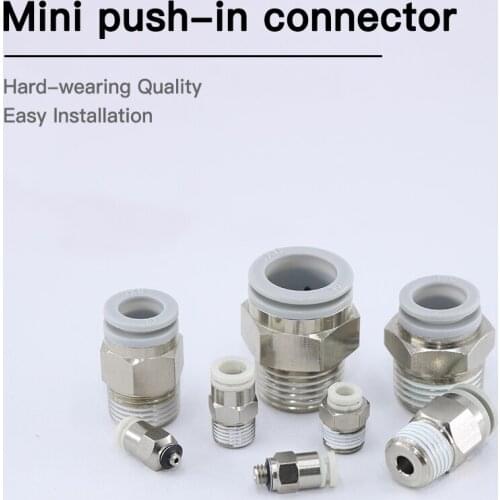 SMC type white KQ2H04 / 06/8/10 / 12-01 / 02/03 / 04-S straight through pneumatic quick air pipe joint