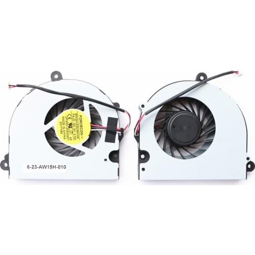 SSEA Wholesale New CPU Cooling Fan for Clevo W150 W170 W150HRM Fan P/N 6-23-AW15H-010 DFS551205GQ0T FAJD Free Shipping