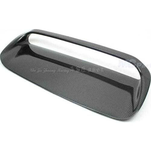 Carbon Fiber Hood Vent Scoop Bonnet Insert Air Intake Ducts Cover For Subaru Impreza WRX VAB VAF STI 2015-2019 2016 2017 2018