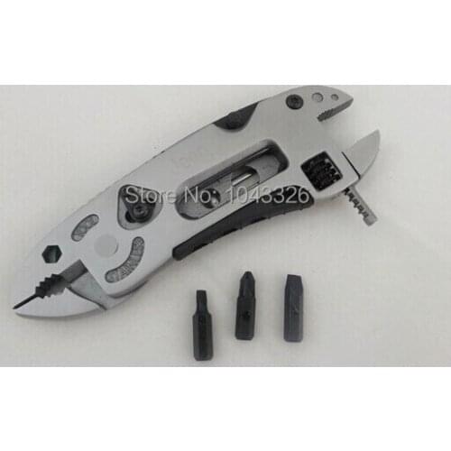High quality wrench,pliers JE Multi-Function Tools/Pliers 420 Steel Multifunction Outdoor Survival Spanner