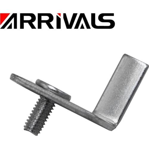 Rear Header Exhaust Muffler Pipe Silencer Clamps Bracket Compatible For Harley