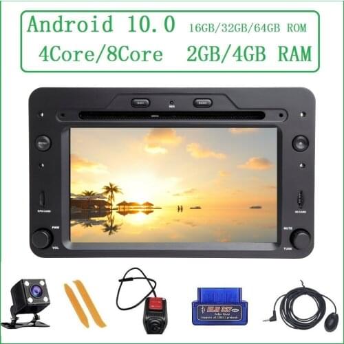 ZLTOOPAI Android 10.0 For Alfa Romeo Spider Brera 159 Sportwagon Car Multimedia Player GPS Navigation DVD + Cam/OBD2/MIC IPS DSP