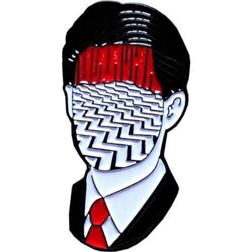 Twin Peaks Enamel Pin Badge