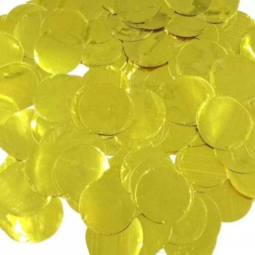 1.5/2.5cm 10g/lot PET throwing film Mini Confetti Dots Filled Balloons event party decorations wedding & engagement supplies