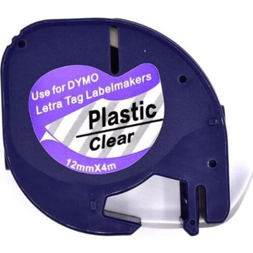 10pk compatible dymo letratag tape factory price LT 12267 Plastic Labels for dymo letratag tape