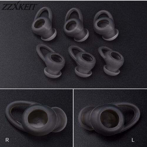 3Pairs S/M/L Replacement Earbuds Ear Pads for Meizu EP51 In-Ear Sports Bluetooth Headphone Eartips Earbuds Earpads Silicone